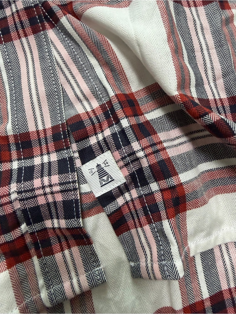 Barbour Bethwin Button Down Plaid Shirt in Cloud Check Brit fall autumn preppy - Picture 3 of 6